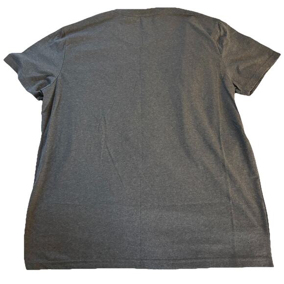 New Hybrid Apparel Gray Holiday Gingerbread Man "Oh Snap!” T-shirt Size Large - Picture 2 of 7